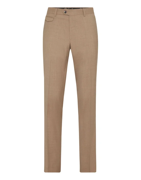 Wool Slim Chinos