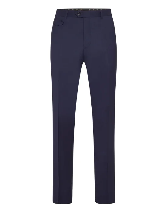Wool Slim Chinos