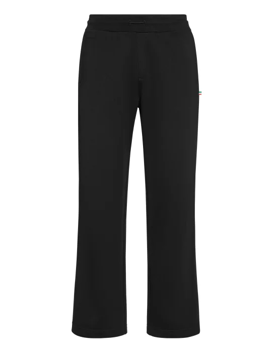 Tracksuit Trousers with Alcantara Stripes