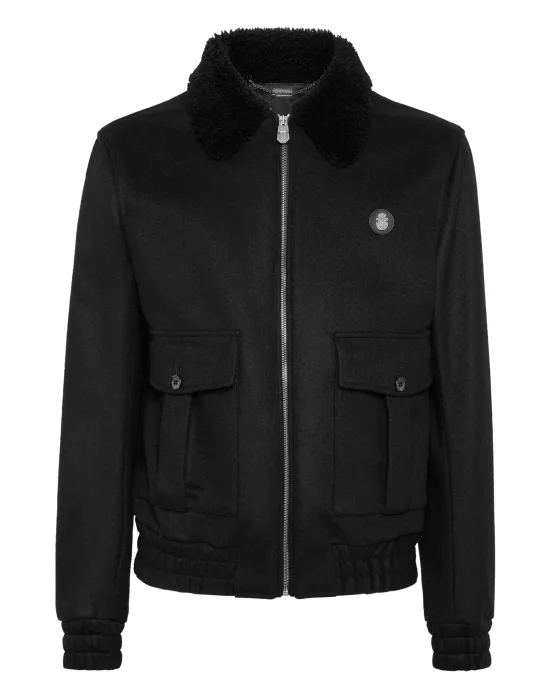 Shearling  Wool Jacket