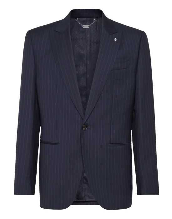 Gessato Blazer