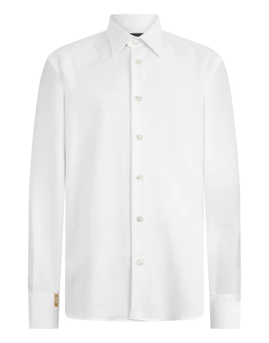 Cotton Piquet Shirt Regular Fit