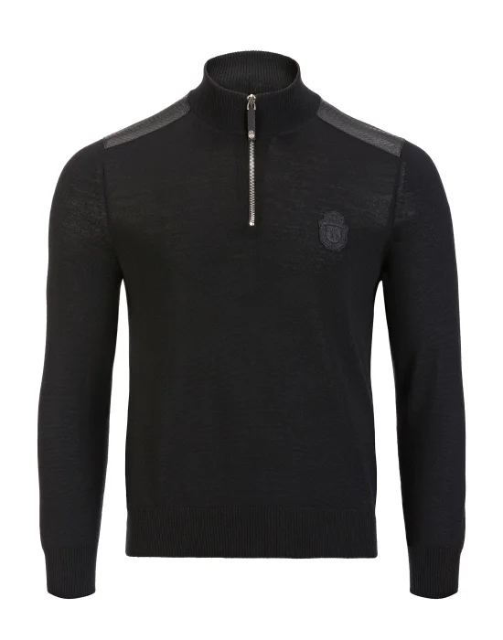 Pullover zip mock "Florian"