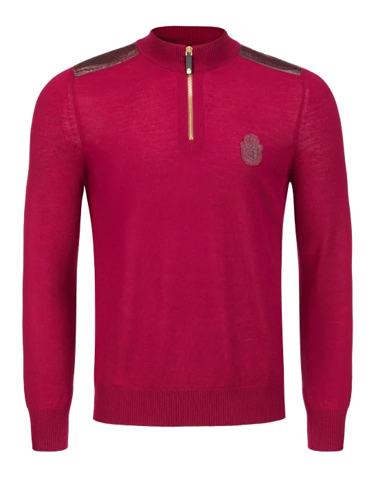 Pullover zip mock "Florian"