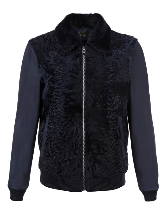 Leather Bomber "Tanguy"