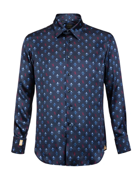 Shirt Silver Cut LS "Basilio"