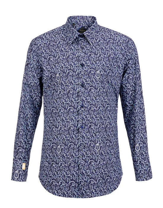 Shirt Silver Cut LS "Esteban"