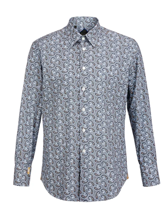 Shirt Silver Cut LS "Iker"