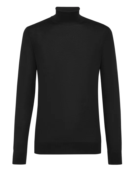 Turtle Neck LS Crest