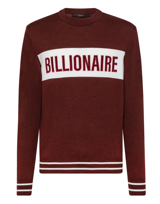 Pullover Round Neck LS Statement