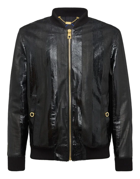 Leather Bomber Luxury