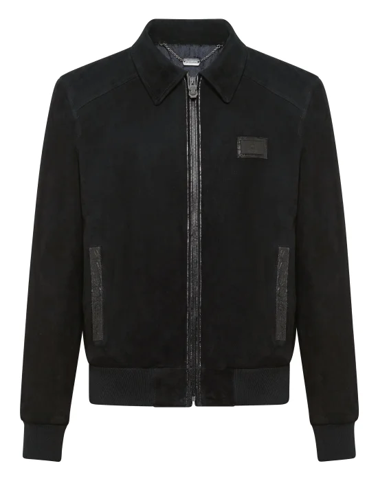 Leather Bomber Statement