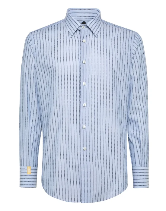 Shirt Silver Cut LS Milano/Watch Statement