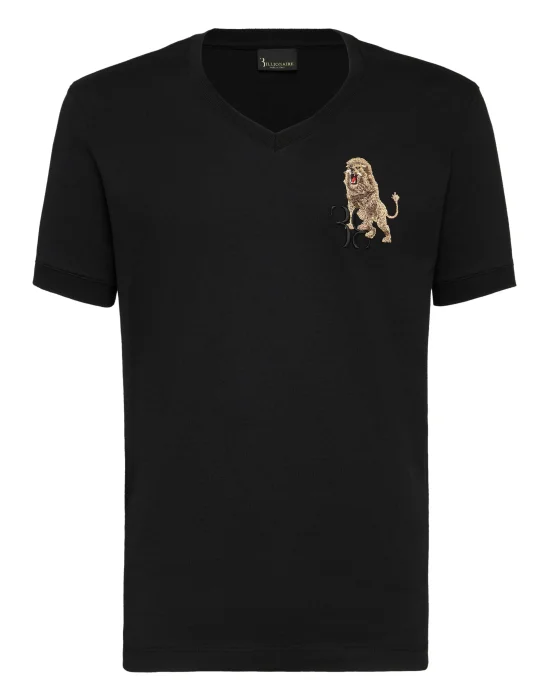 T-shirt V-Neck SS Lion