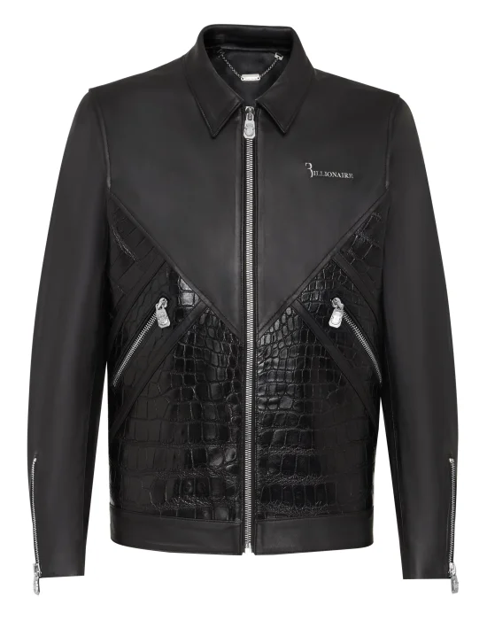 Leather Bomber Luxury