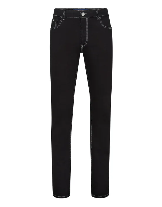 Denim Super Straight Cut Embroidery Istitutional