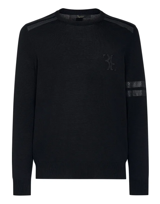 Knit Pullover Round Neck LS
