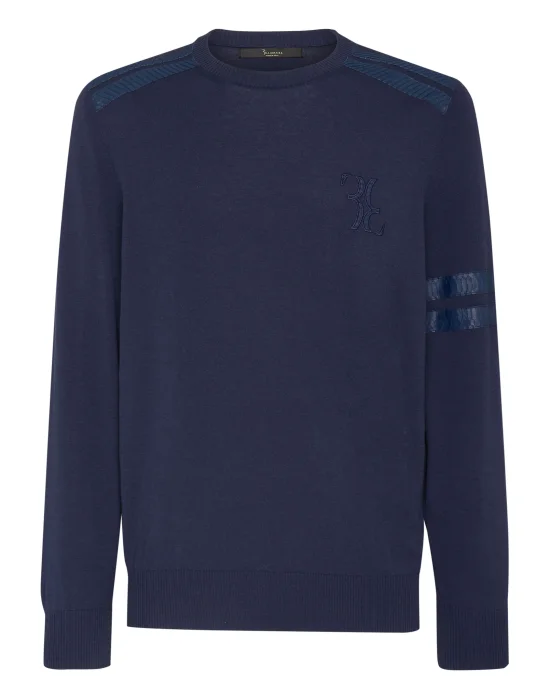 Knit Pullover Round Neck LS