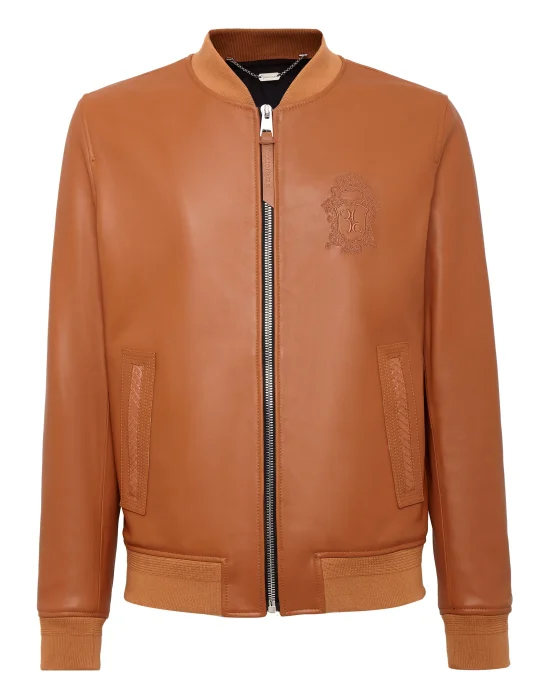 Leather Bomber