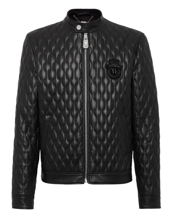 Quilted Leather Jacket