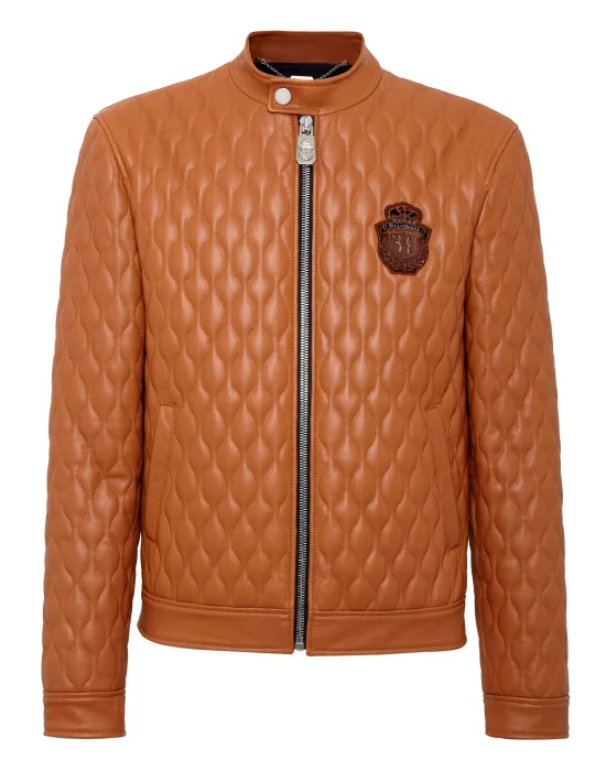 Quilted Leather Jacket