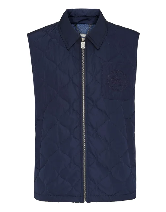 Nylon Jacket Sleeveless Lion