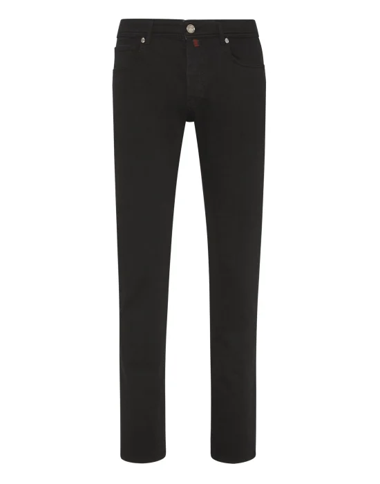 Denim Trousers Super Straight Cut Fit