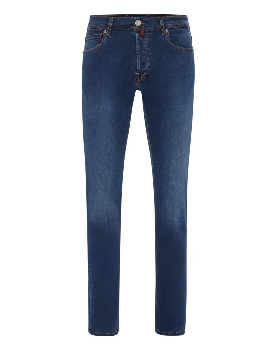 Denim Trousers Super Straight Cut Fit