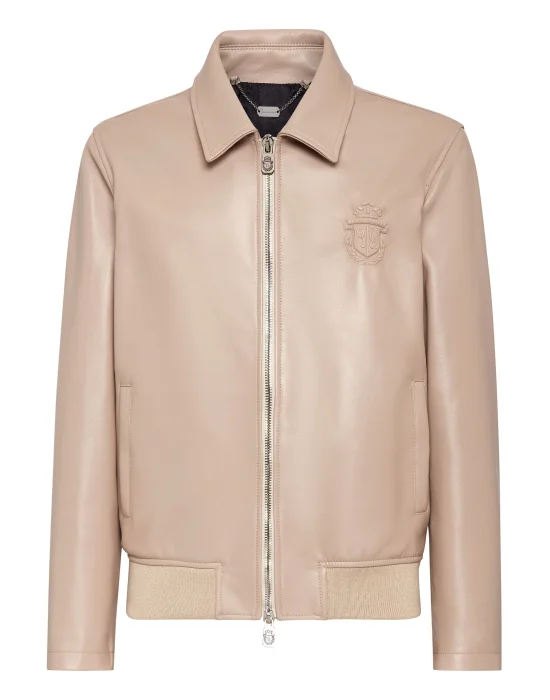 Leather Bomber