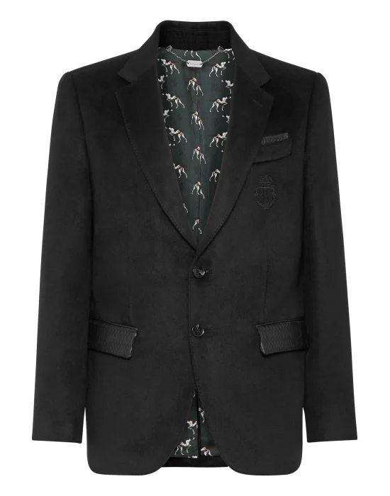 Silk and Elaphe Blazer