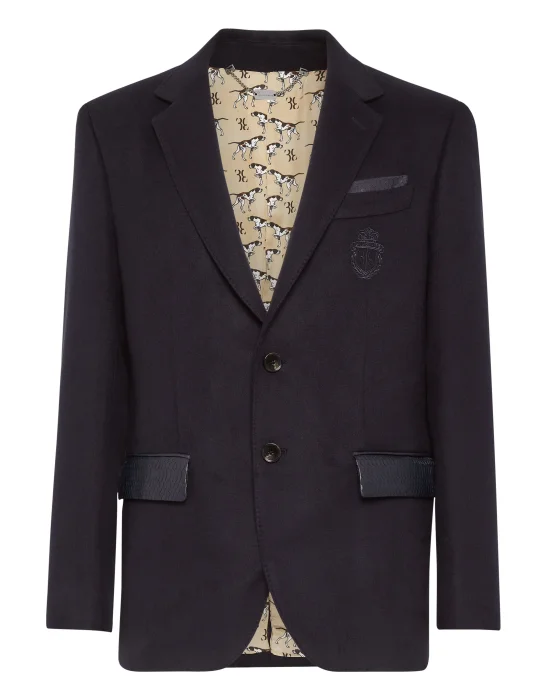 Silk and Elaphe Blazer