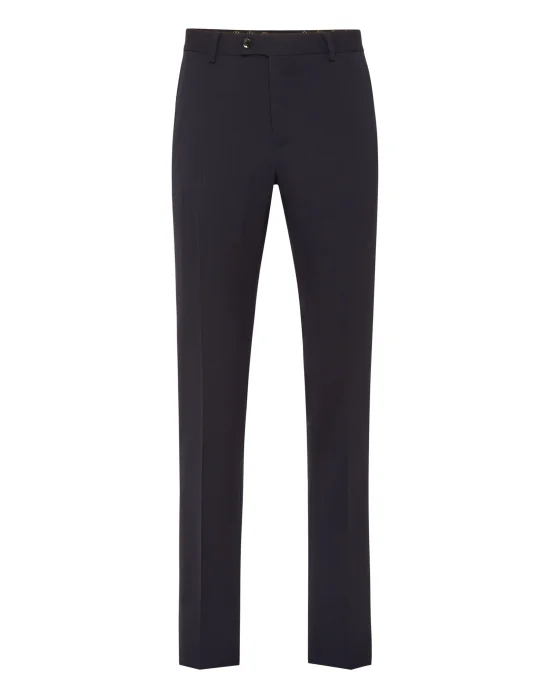 Light Wool Long Trousers