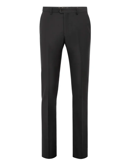 Light Wool Long Trousers