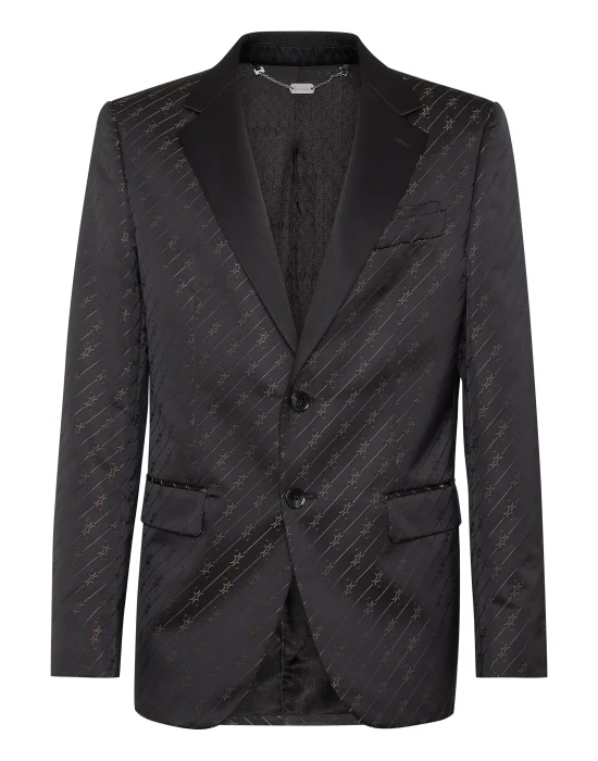 Jacquard/Silk Blazer