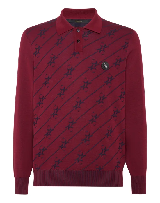 Silk Polo Shirt LS