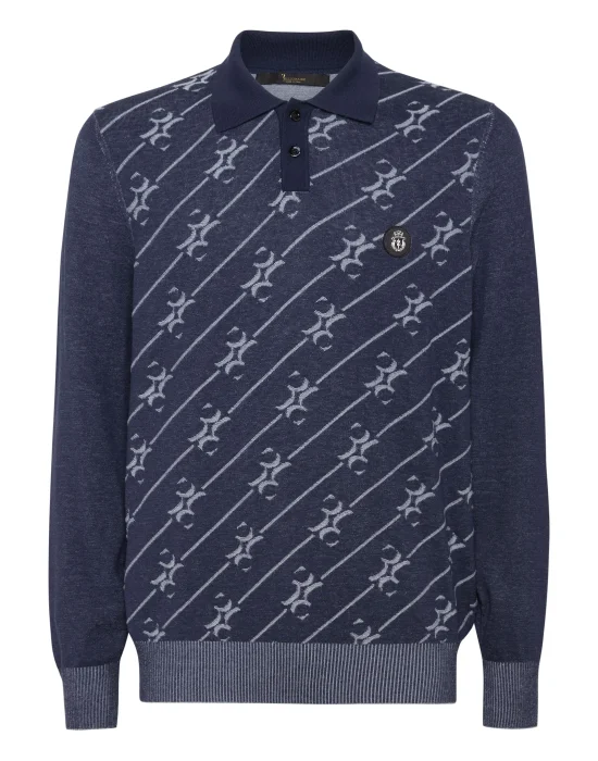 Silk Polo Shirt LS