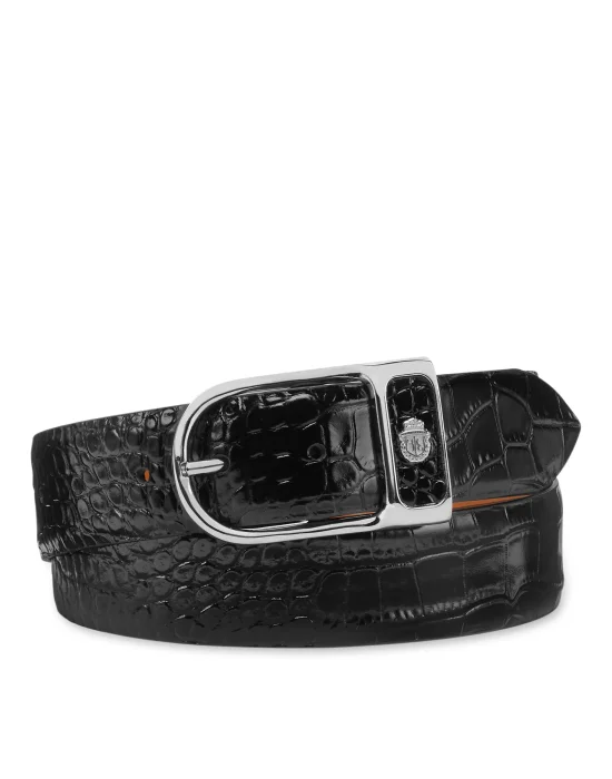 Leather Belt Crocco