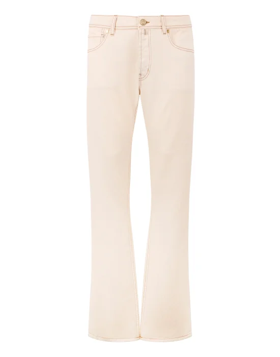 Embroidered 5 Pockets Regular Cut Jeans