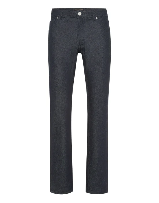 Elaphe 5 Pockets Super Straight Cut Jeans