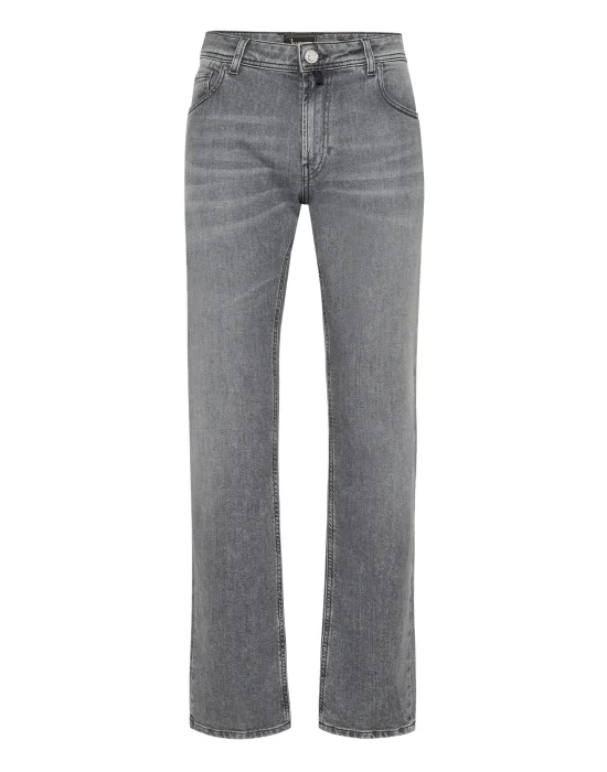 5 Pockets Daddy Straight Cut Jeans