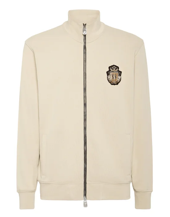 Tracksuit Jacket LS Crest