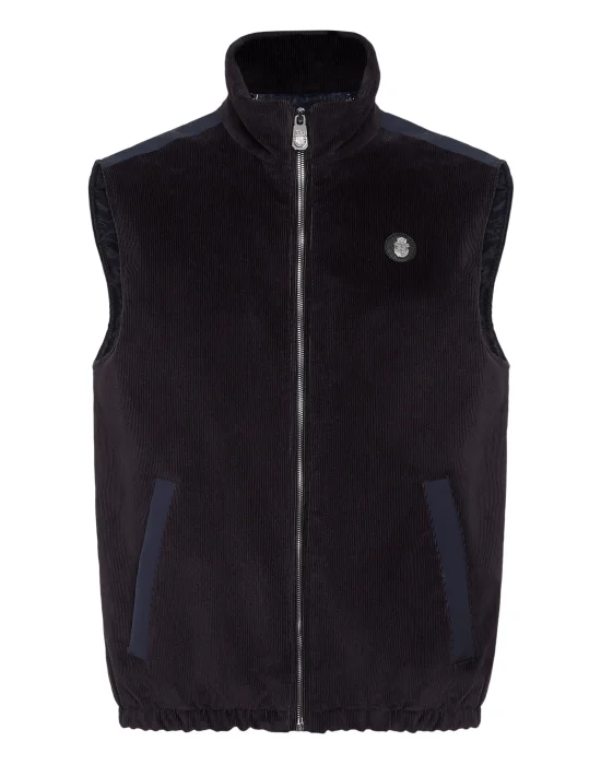 Velvet Short Vest