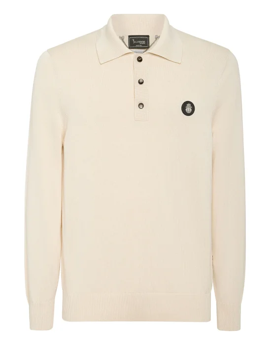 Cotton Silk Polo Shirt