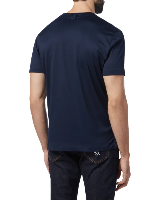 T-shirt V-Neck SS Crest