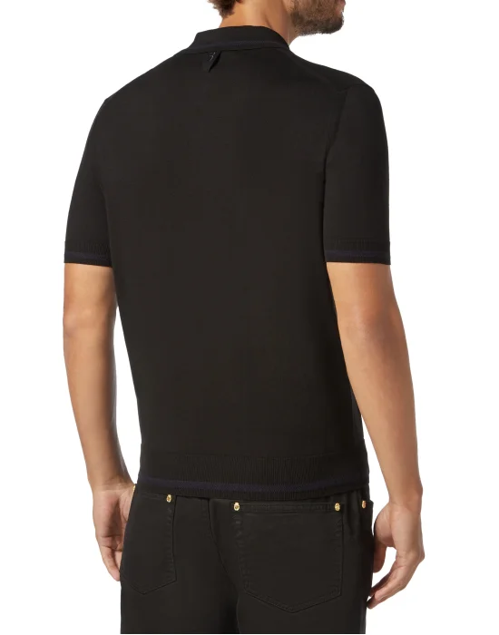 Pullover Polo-Neck SS Crest