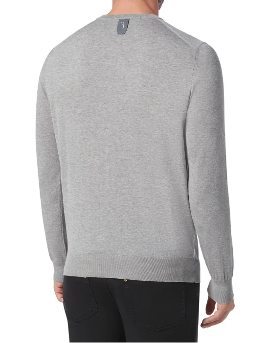 Pullover Round Neck LS Double B