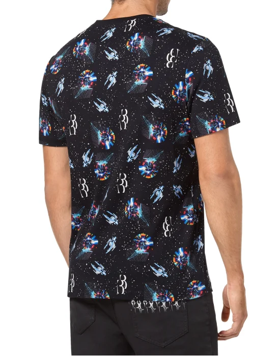 T-shirt Round Neck SS Billionaire in the space