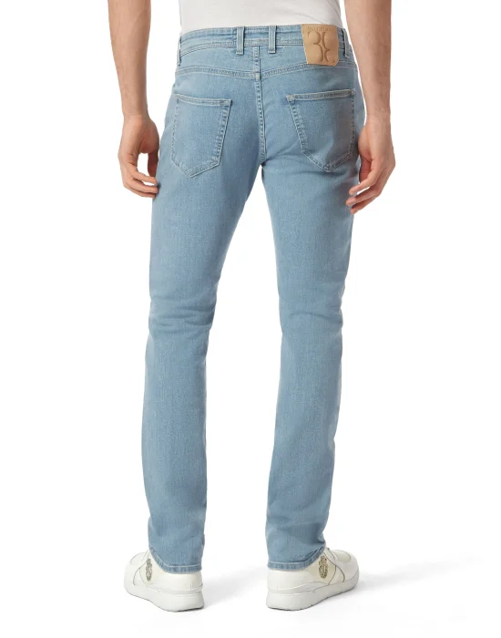 Denim Trousers Super Straight Cut Basic