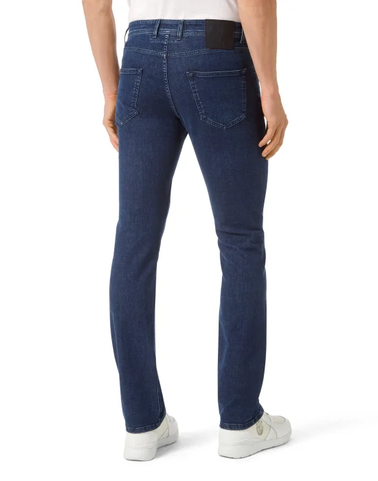Denim Trousers Super Straight Cut Basic