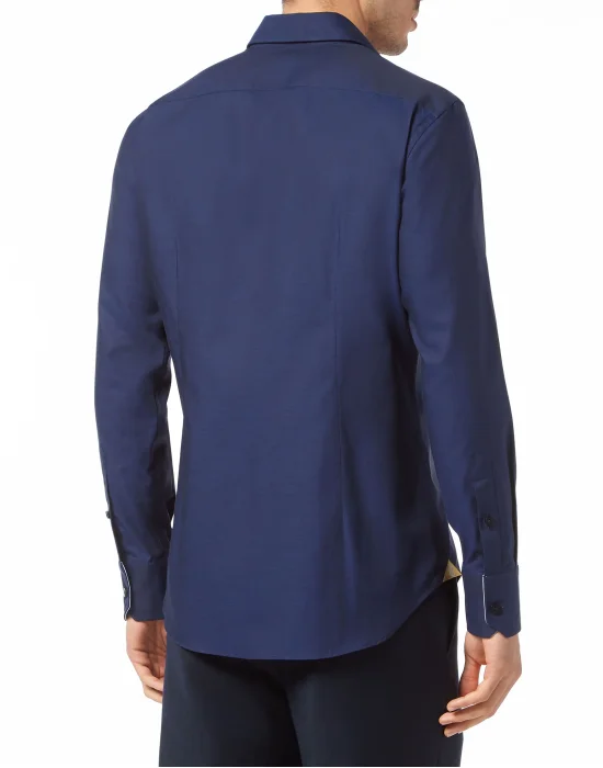 Shirt Silver Cut LS Slim Fit